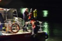 Havarie Wassereinbruch Motorraum beim Schiff Koeln Niehl Niehler Hafen P395